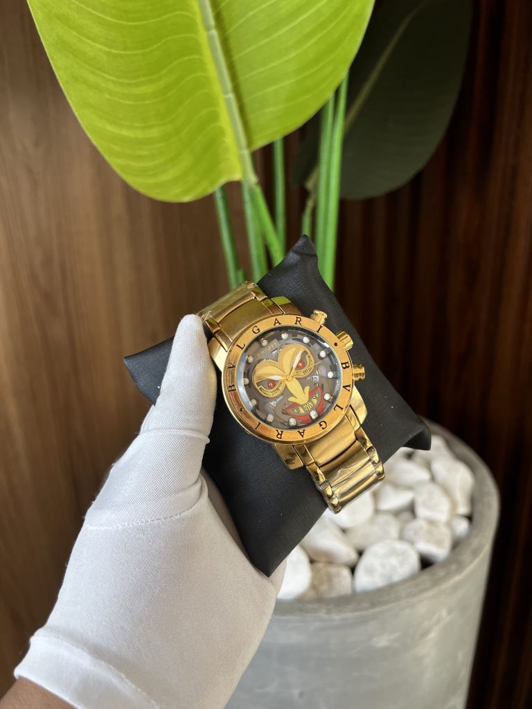 Relógio Bvlgari Coringa Interna Cinza