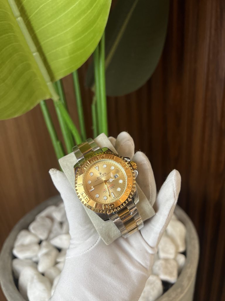 Relógio Rolex Primo Bicolor Interna Dourado