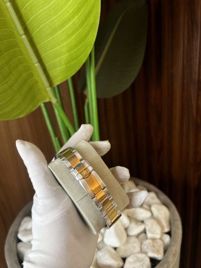 Relógio Rolex Primo Bicolor Interna Dourado
