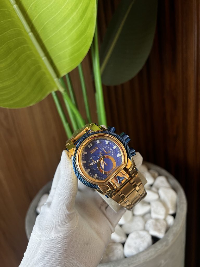 Relógio Invicta Magno Corda Interna Azul