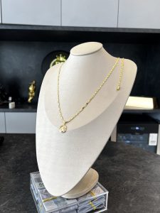 Conjunto Piastrine 4mm Acompanha Pingente São Jorge de Brinde
