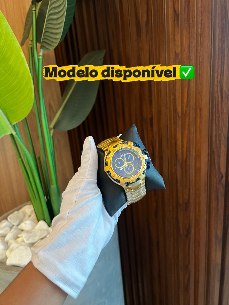 Relogio Thunderbolt Dourado