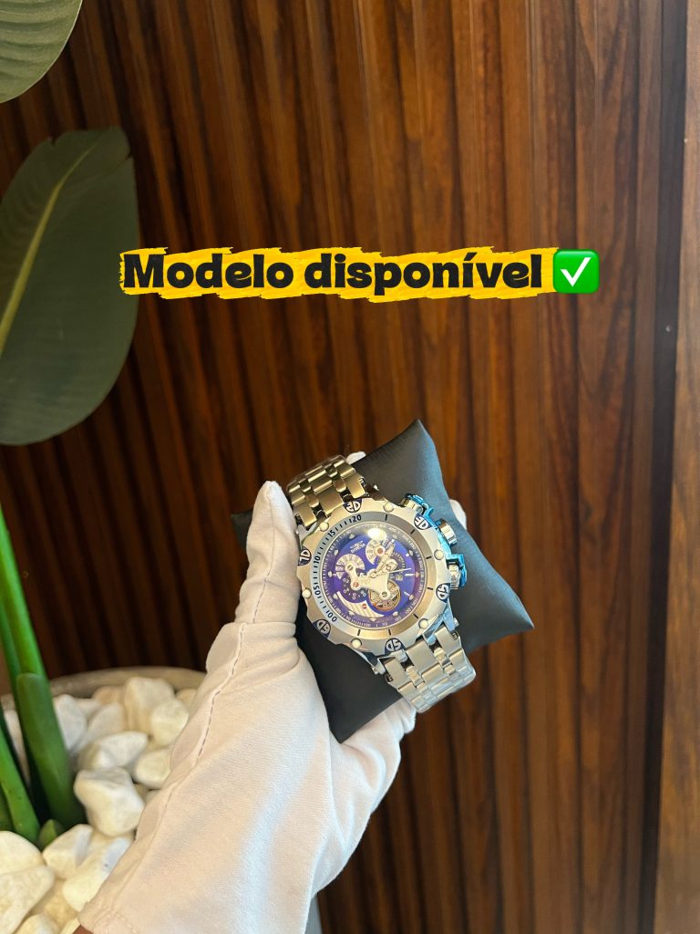 Relógio Venon Hibrid Prata (ACOMPANHA BRINDE)